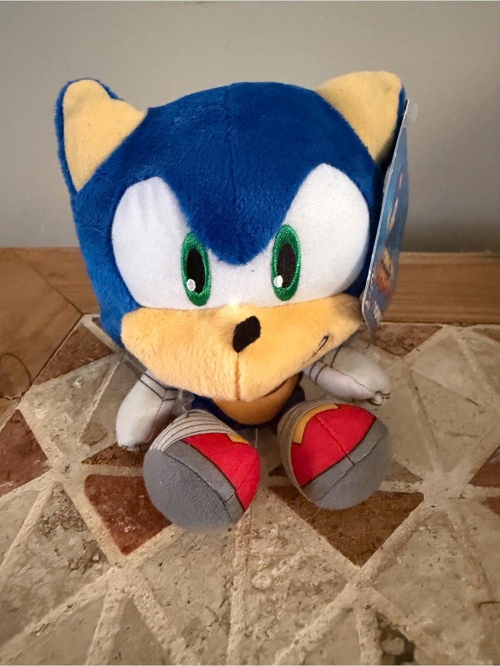 New Tomy Big Head Sonic Boom, Sonic The Hedgehog BigHead Stuffed Plush Toy 7”